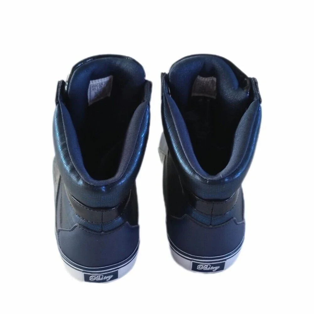 Pastry Sweet Crime Navy Blue Hip Hop High Top Dance Shoes sz 6.5 M Womens